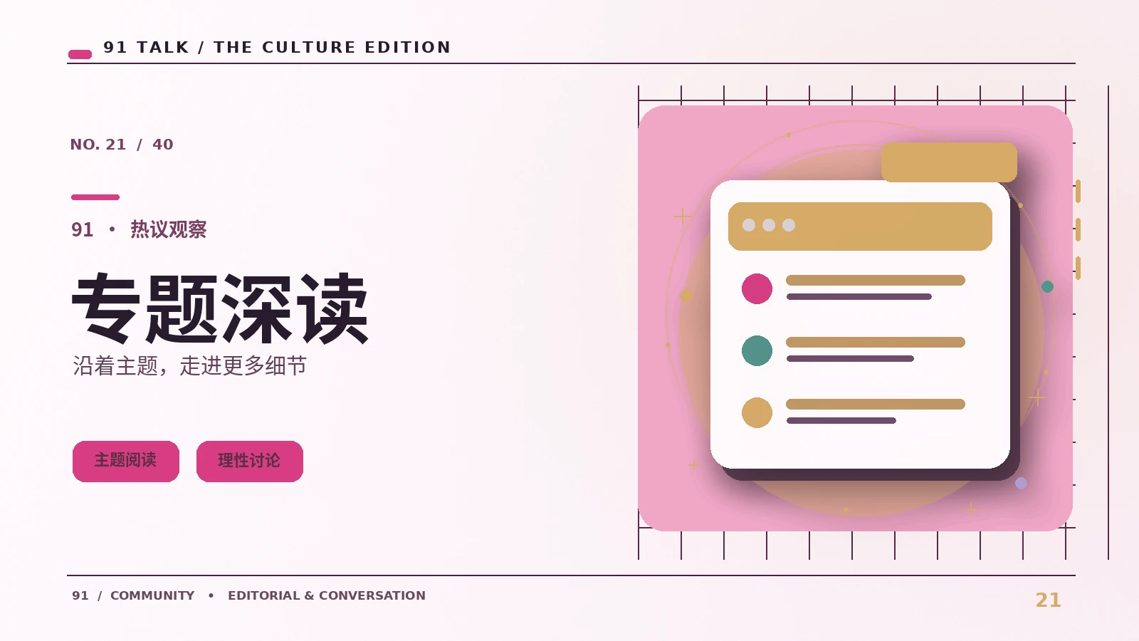 观看观点与片单